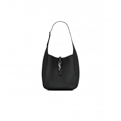 YSL LE 5 À 7 SUPPLE SMALL IN GRAINED LEATHER 713938AACQG1000 (23*22*8.5cm)